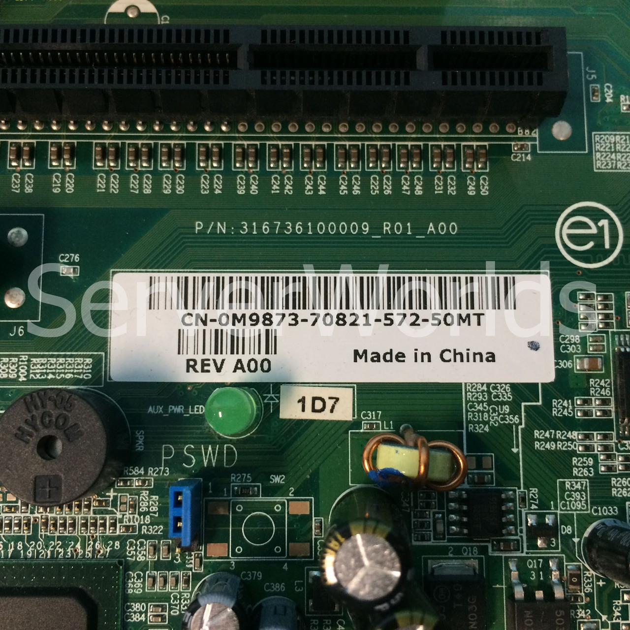 Dell M9873 Poweredge SC430 System Board