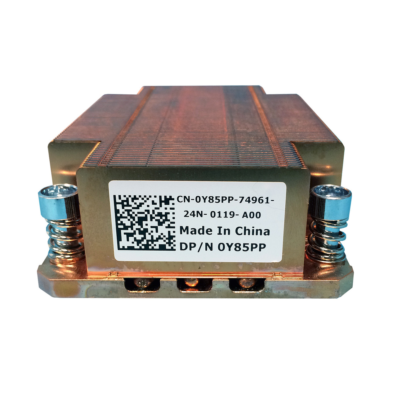 Dell Y85PP Poweredge M610 Heatsink 130W