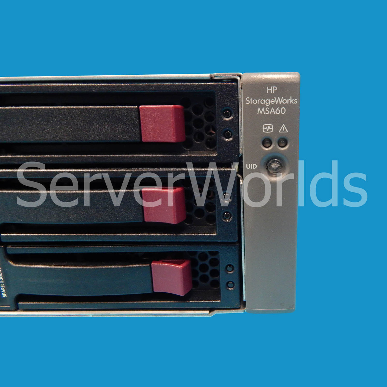 Refurbished HP MSA60 Disk Array, 12 x 1TB SATA, RPS, P800, Rails Product ID