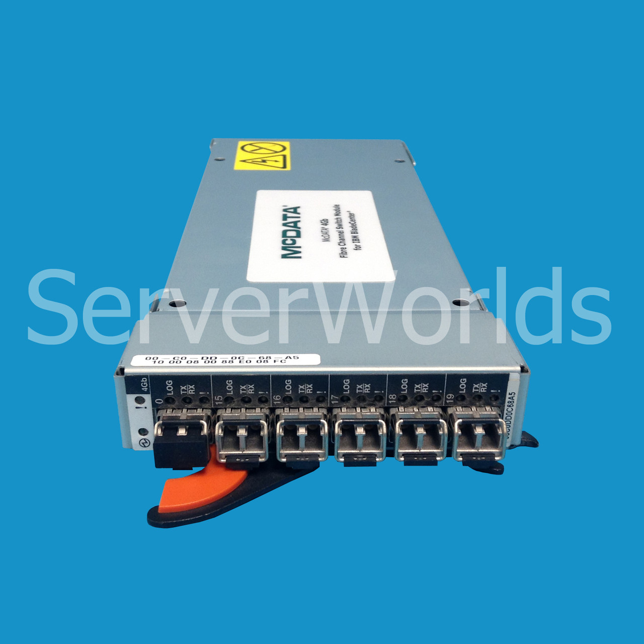 IBM 32R1833 McDATA 20-Port 4 Gigabit Fibre Channel Switch Module