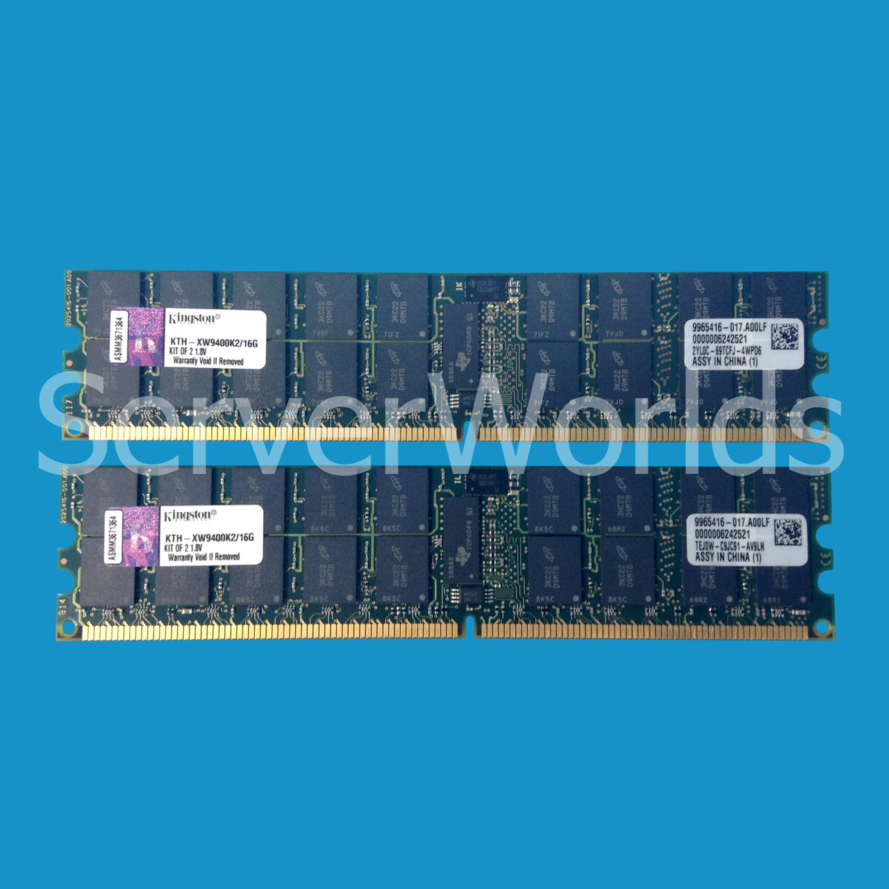 Kingston KTH-XW9400K2/16G 16GB Memory Kit 2 x 8GB PC2-5300R