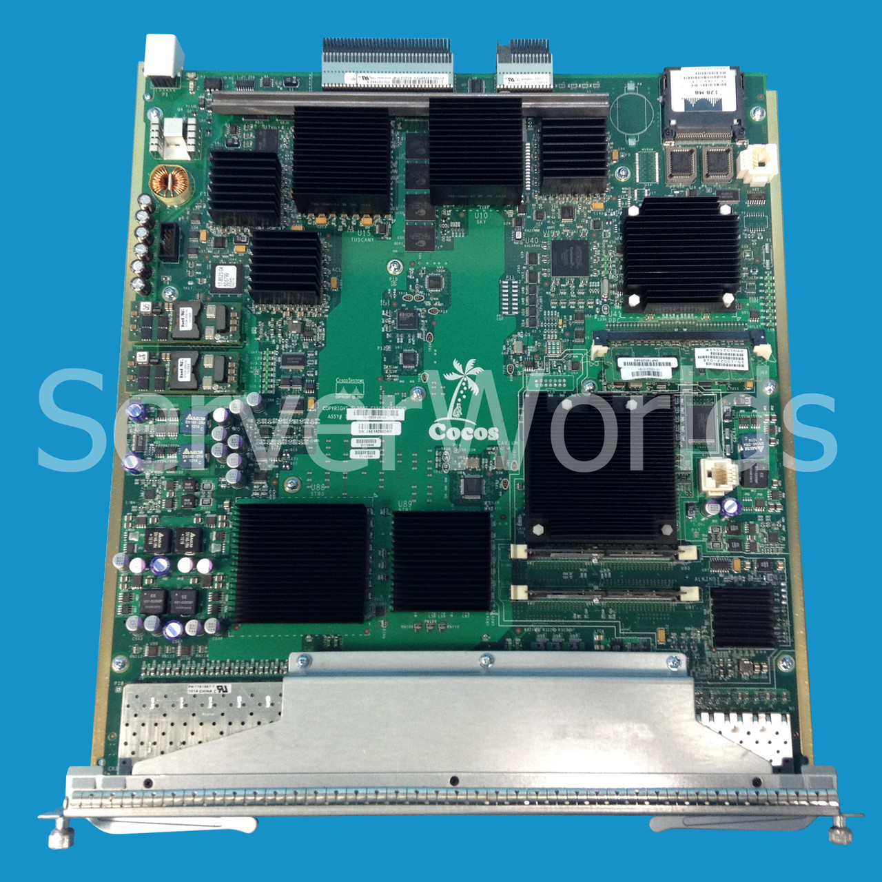 Refurbished HP AG852B 18/4 Media Encryption Module 456890-002, DS-X9304-18K9 Circuitry