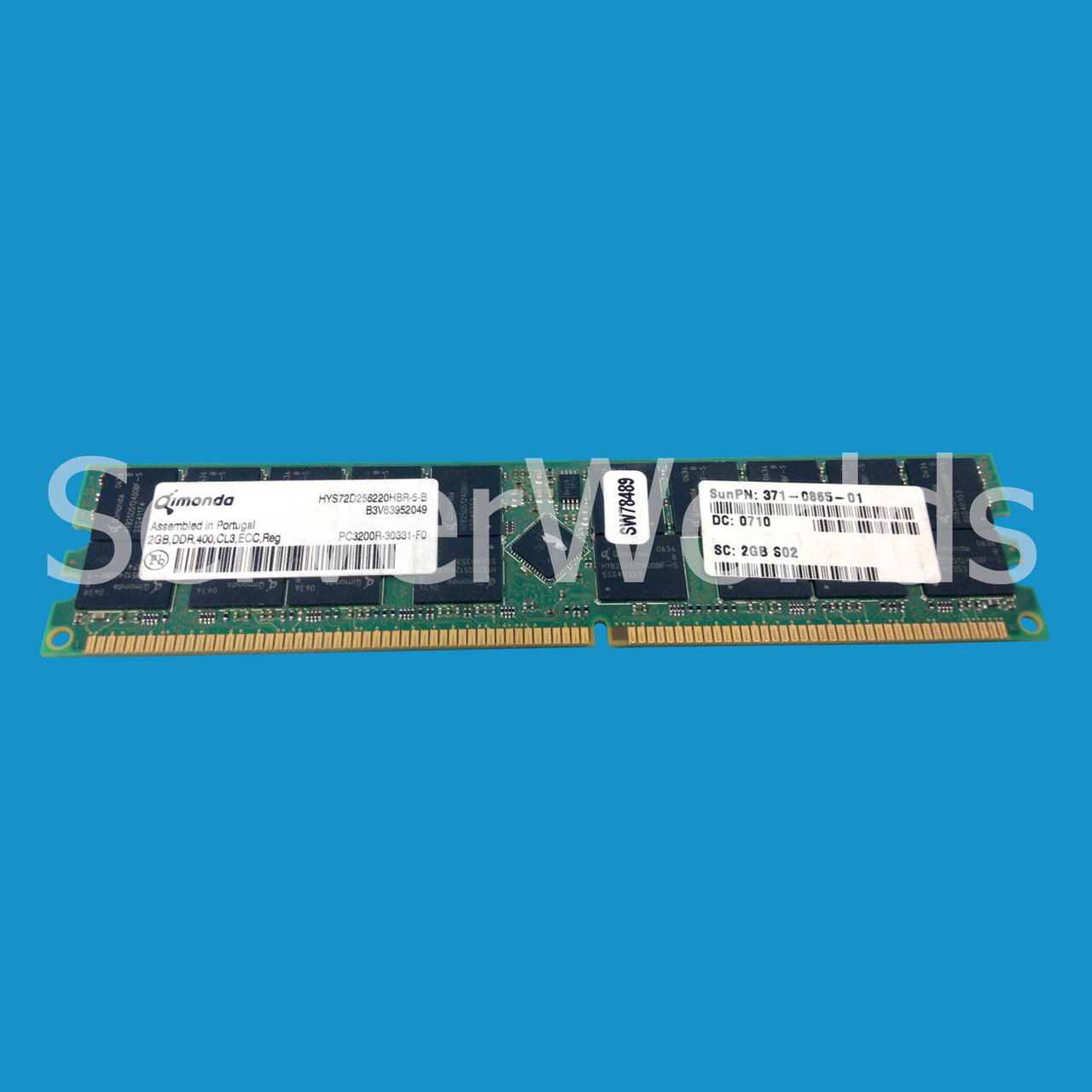 Sun 371-0865 	2GB DIMM X7260A