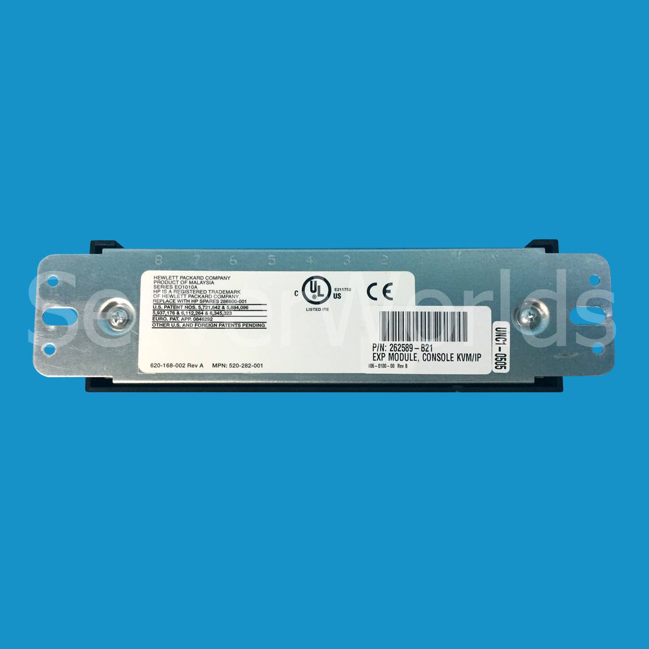 HP 262589-B21 8-Port Expansion Module KVM 286600-001, 396635-001