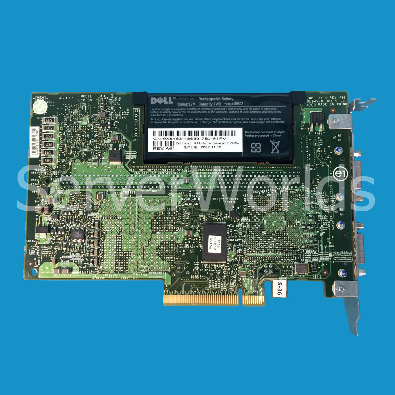 Dell UT568 Perc 5e w/256MB Raid Controller E2K-UCP-50