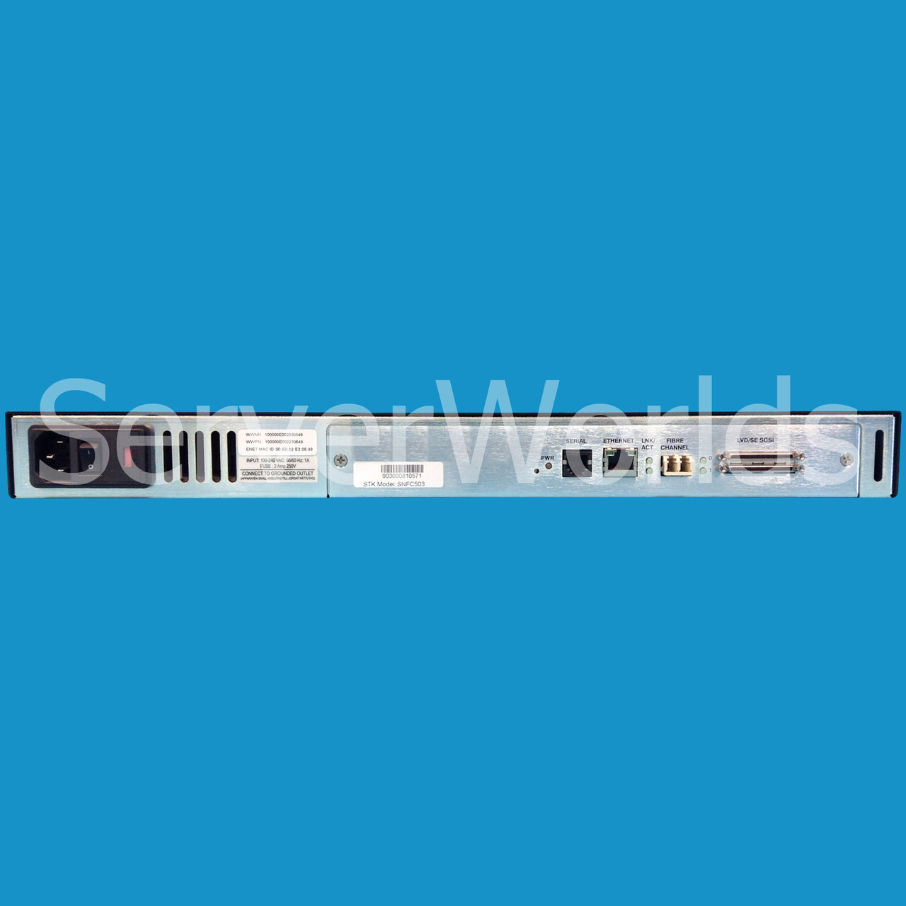 Storagetek SNFC503 SN3300 2GB LVD/SE SCSI Storage Router 