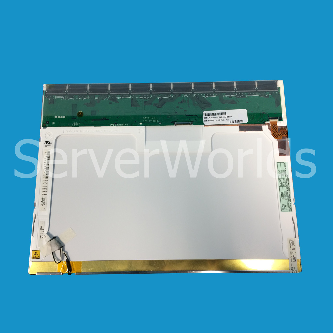 Dell 202HD Inspiron 7500 15.1 LCD Display