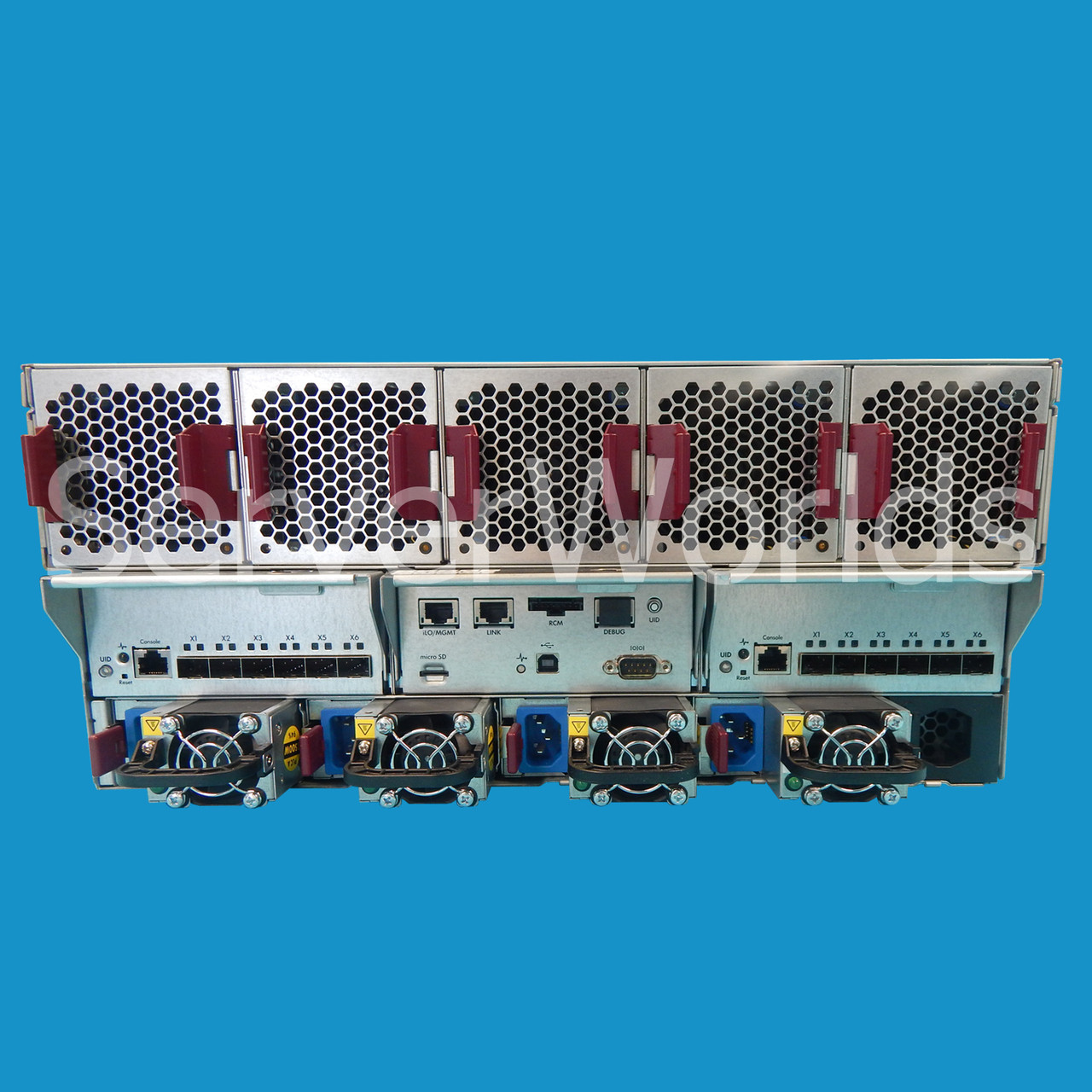 Refurbished HP Moonshot 1500 Starter System Server w/30 x M300 700350-B21 Ventilation & Outlets