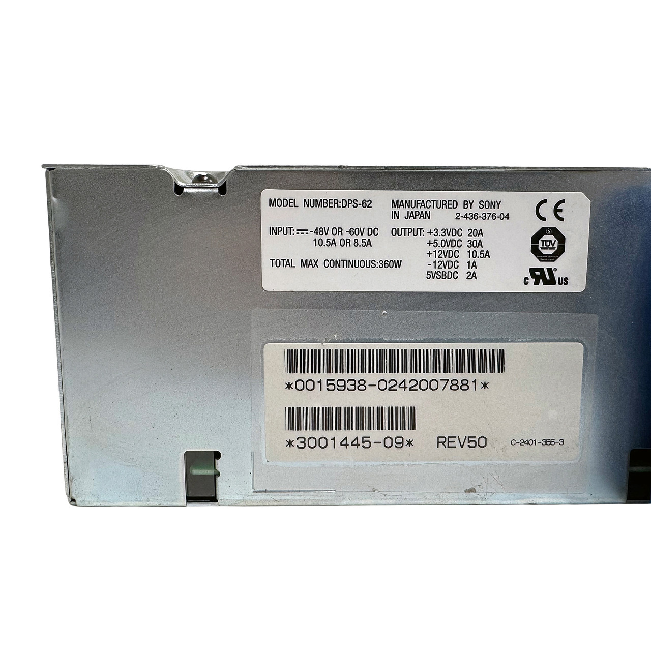 Sun 300-1445 360W Power Supply DPS-62