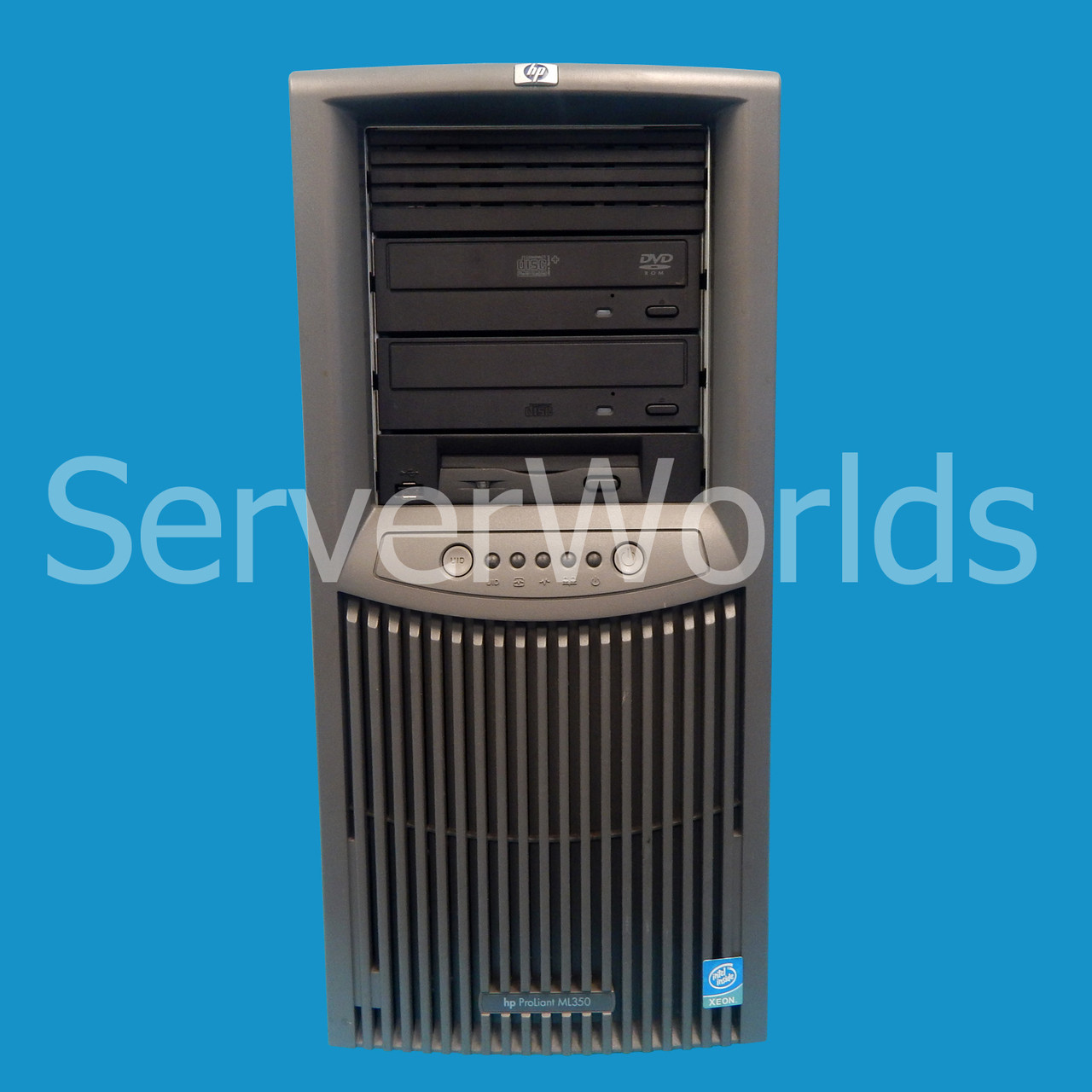 Refurbished HP ML350 G4P Tower SCSI X3.4GHz 2MB/800 1GB 380197-001 Front Panel