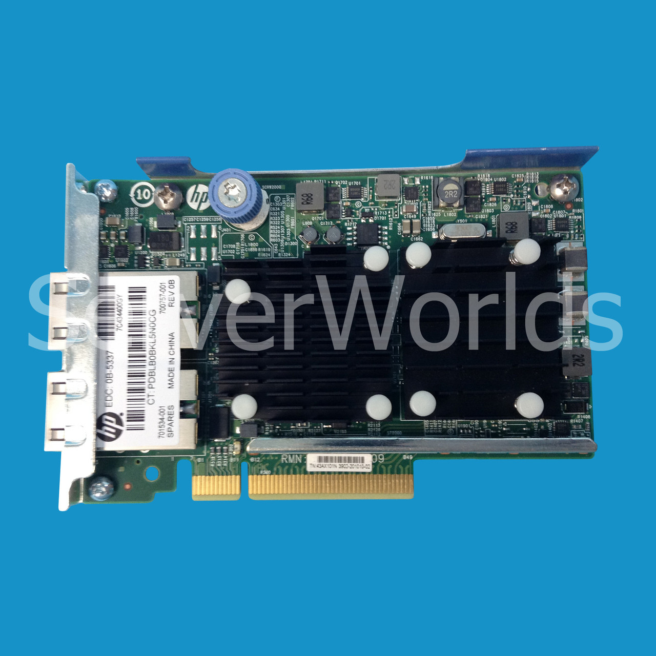 HP 701534-001 Flexfabric 10GB 2-Port 533FLR-T Adapter 700757-001 700759-B21