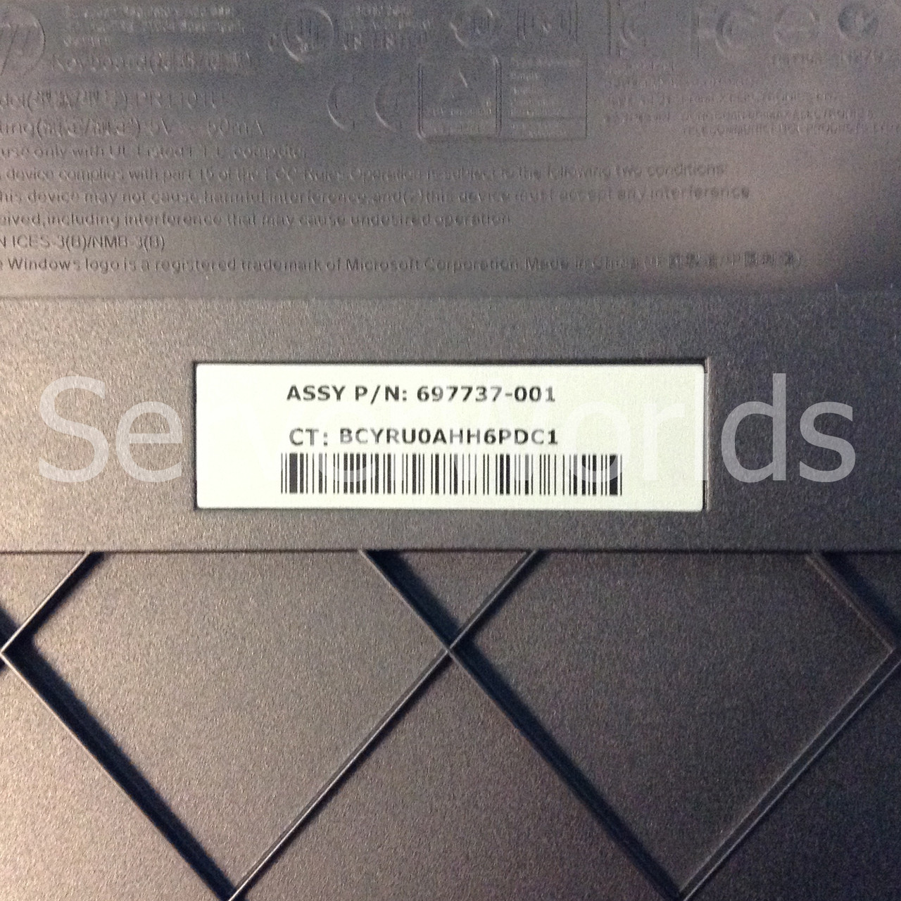 HP 697737-001 US - USB Keyboard