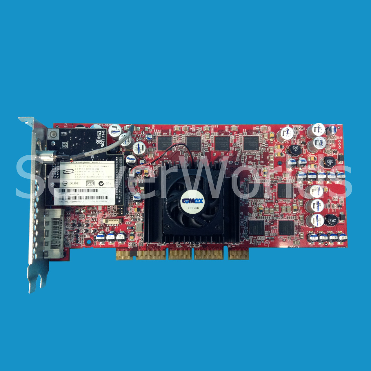 HP 313287-001 ATI Fire GL 256MB Graphics Card A9653A, AA625A