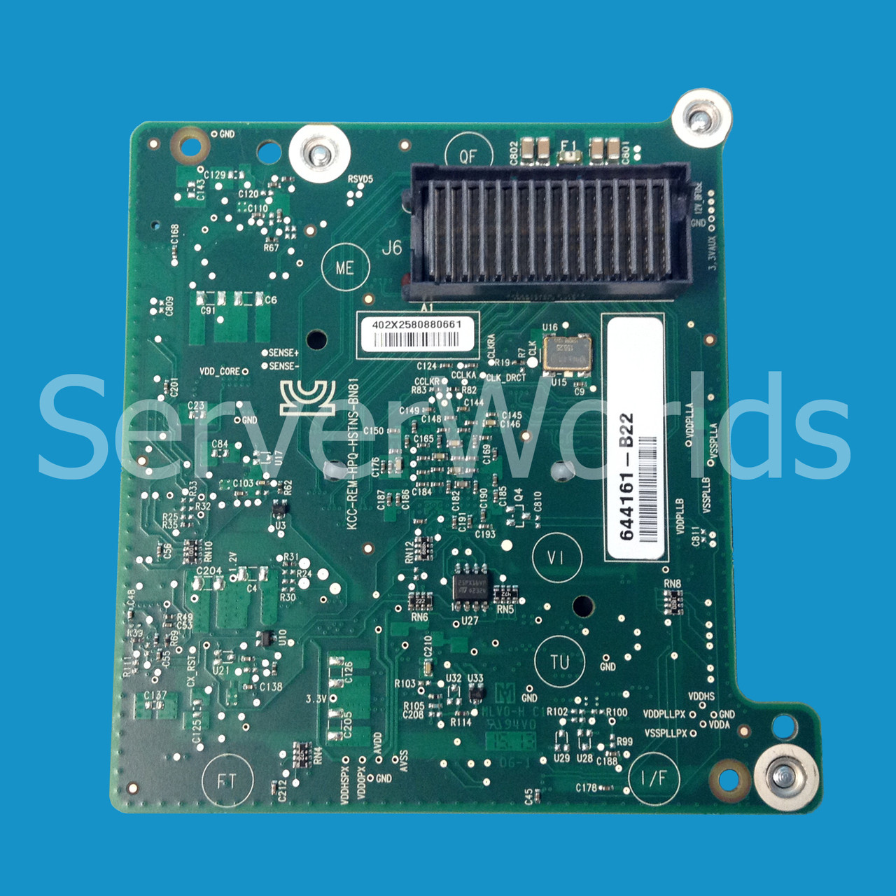 HP 656088-002 10/40GB Dual Port Mezz Inifiniband NIC 661692-002