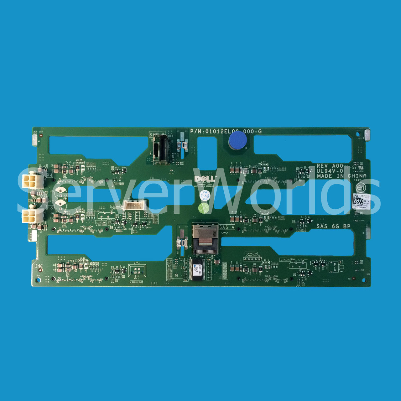 Dell K470M Poweredge T410 1x8 SAS Backplane 01012EL00-000-G