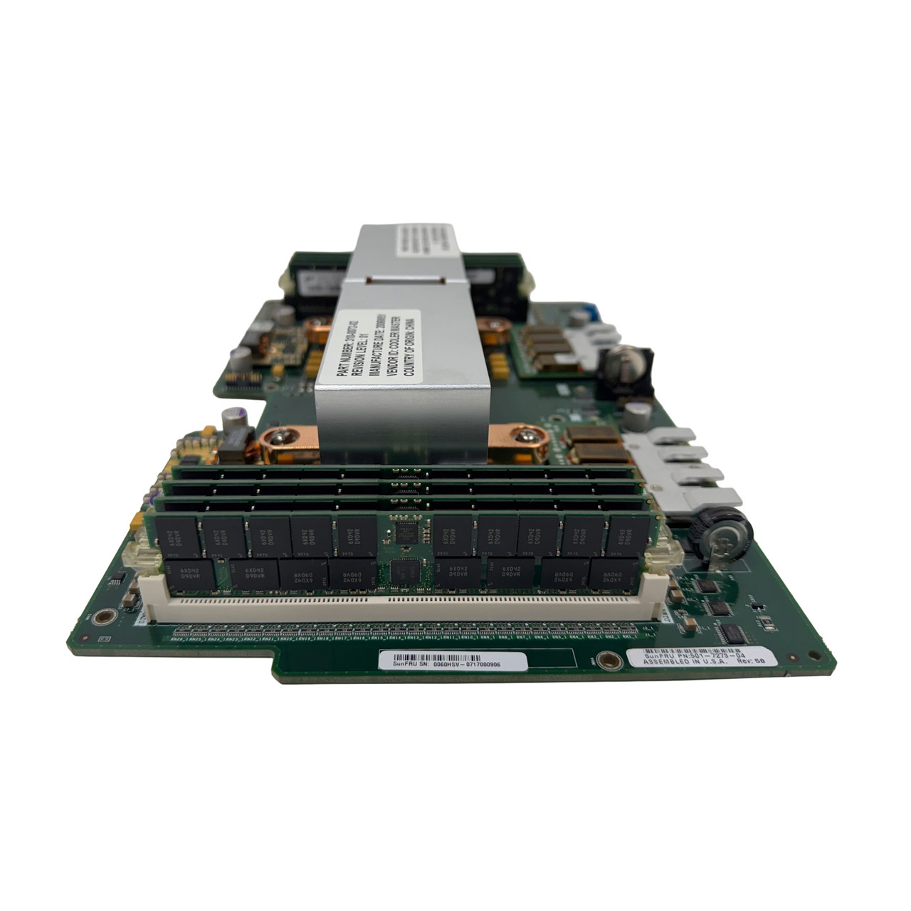 Sun 501-7273 X4500 CPU/Memory Board 2 x 2.6GHZ 16GB (8 x 2GB)
