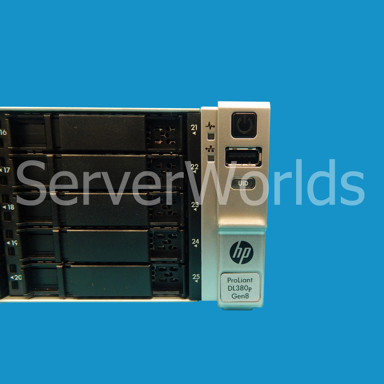 Refurbished HP DL380P Gen8 25-SFF CTO Server 665554-B21