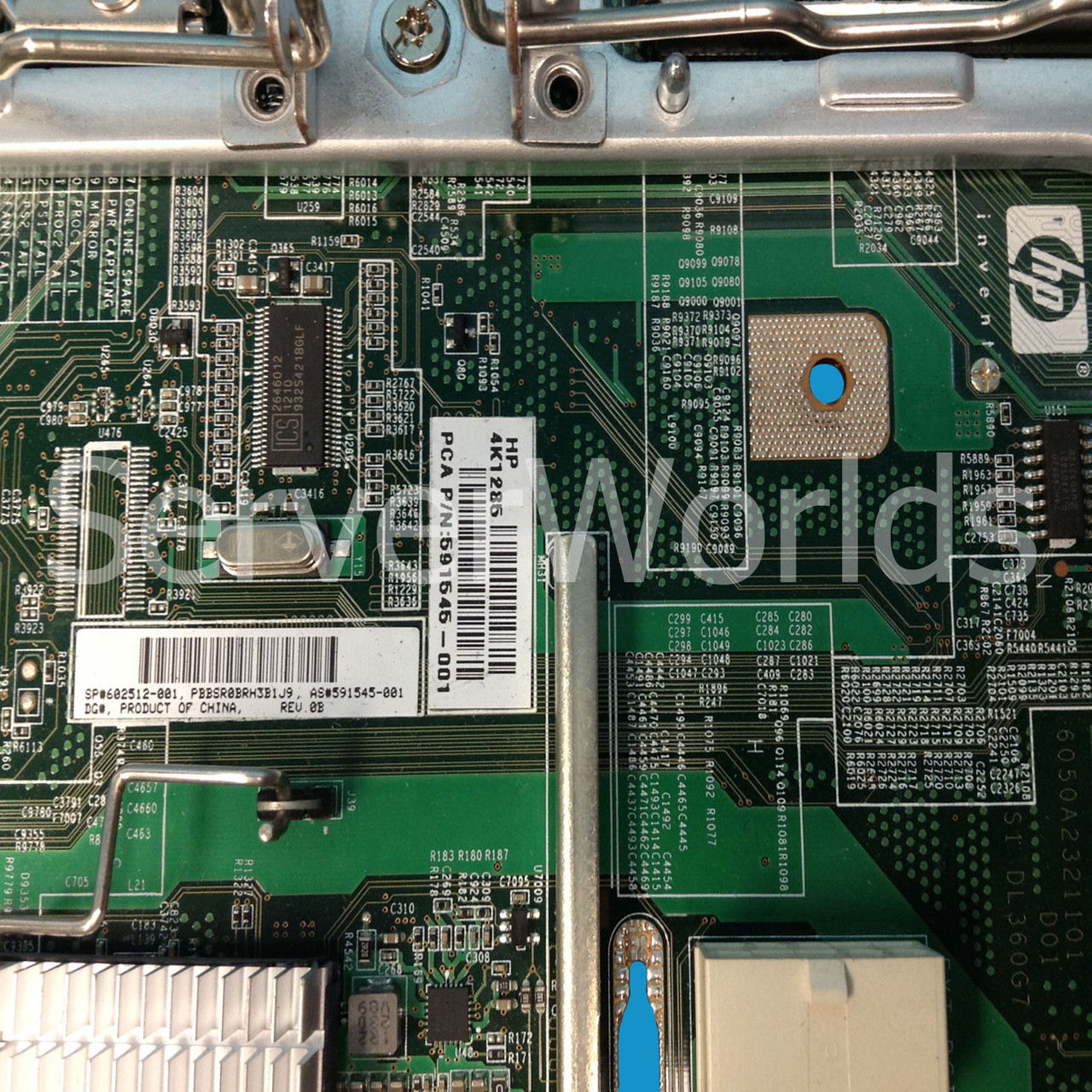 HP 602512-001 DL360 G7 System Board 591545-001