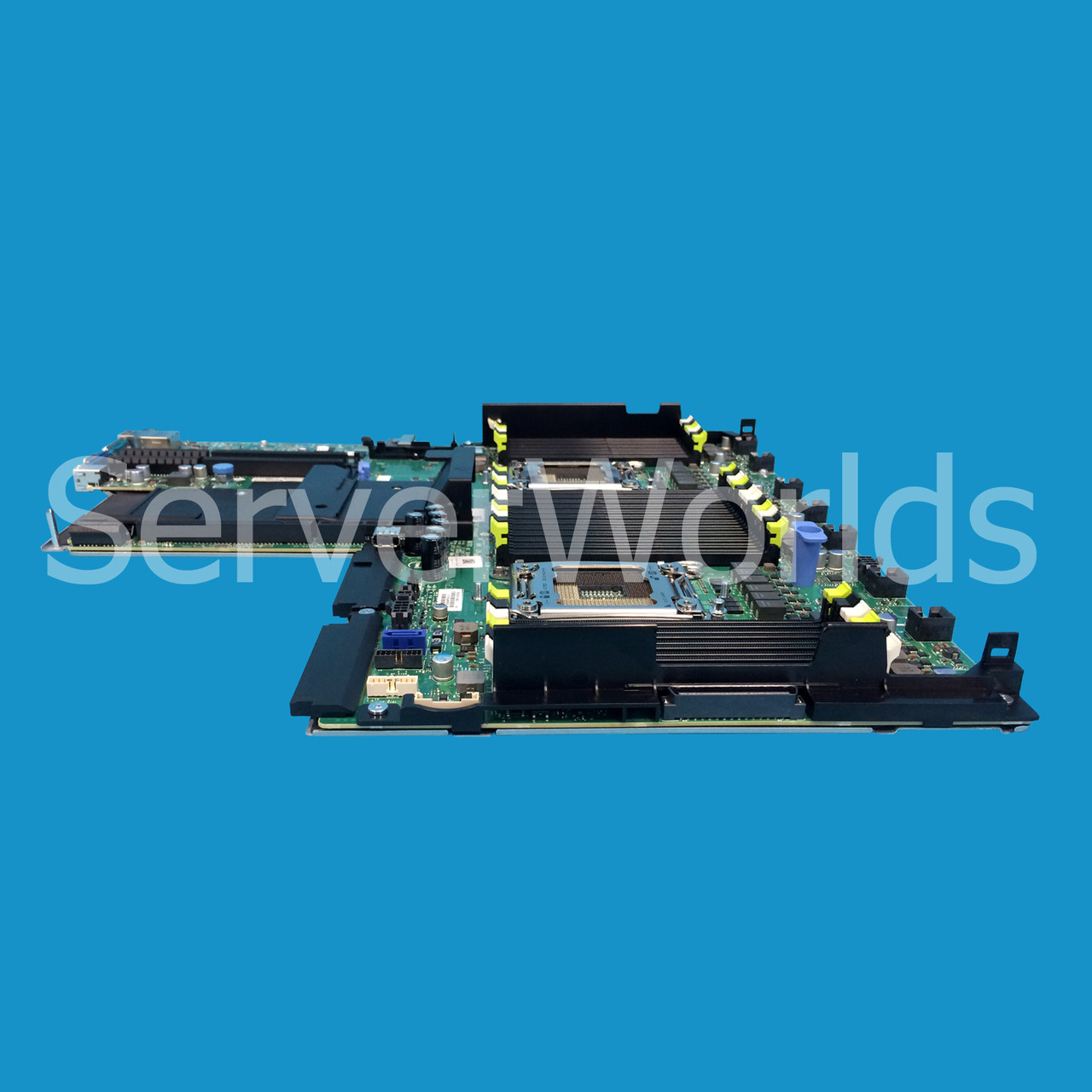 Refurbished Dell KCKR5 Poweredge R620 System Board Rear View