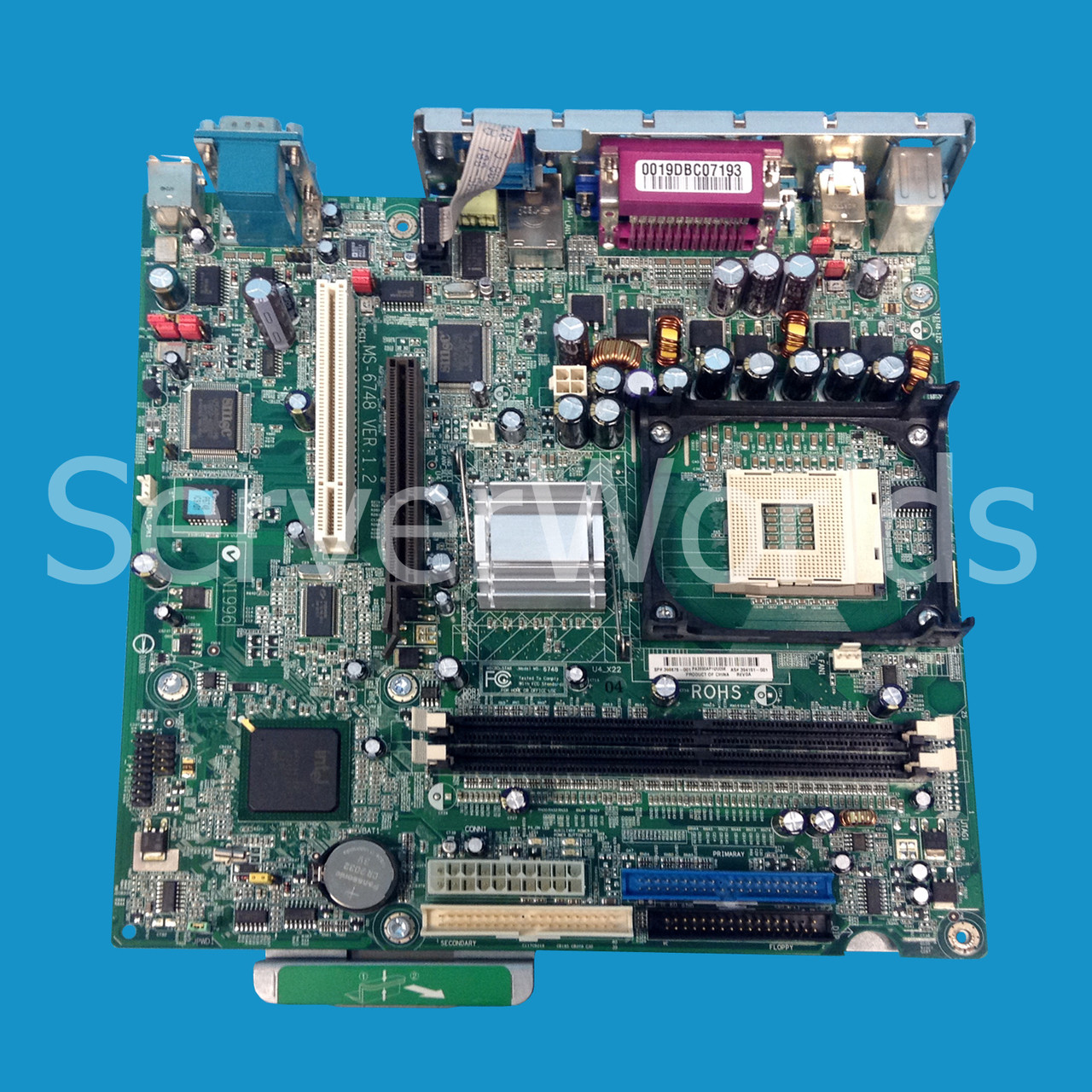 HP 398878-001 RP5000 System Board 394191-001