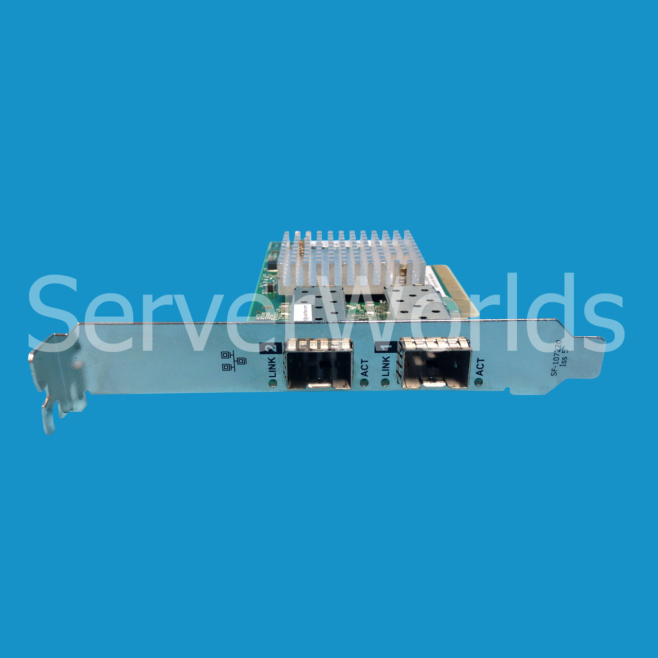 HP 733385-001T Dual Port 10GB 571SFP Controller Tall Bracket 