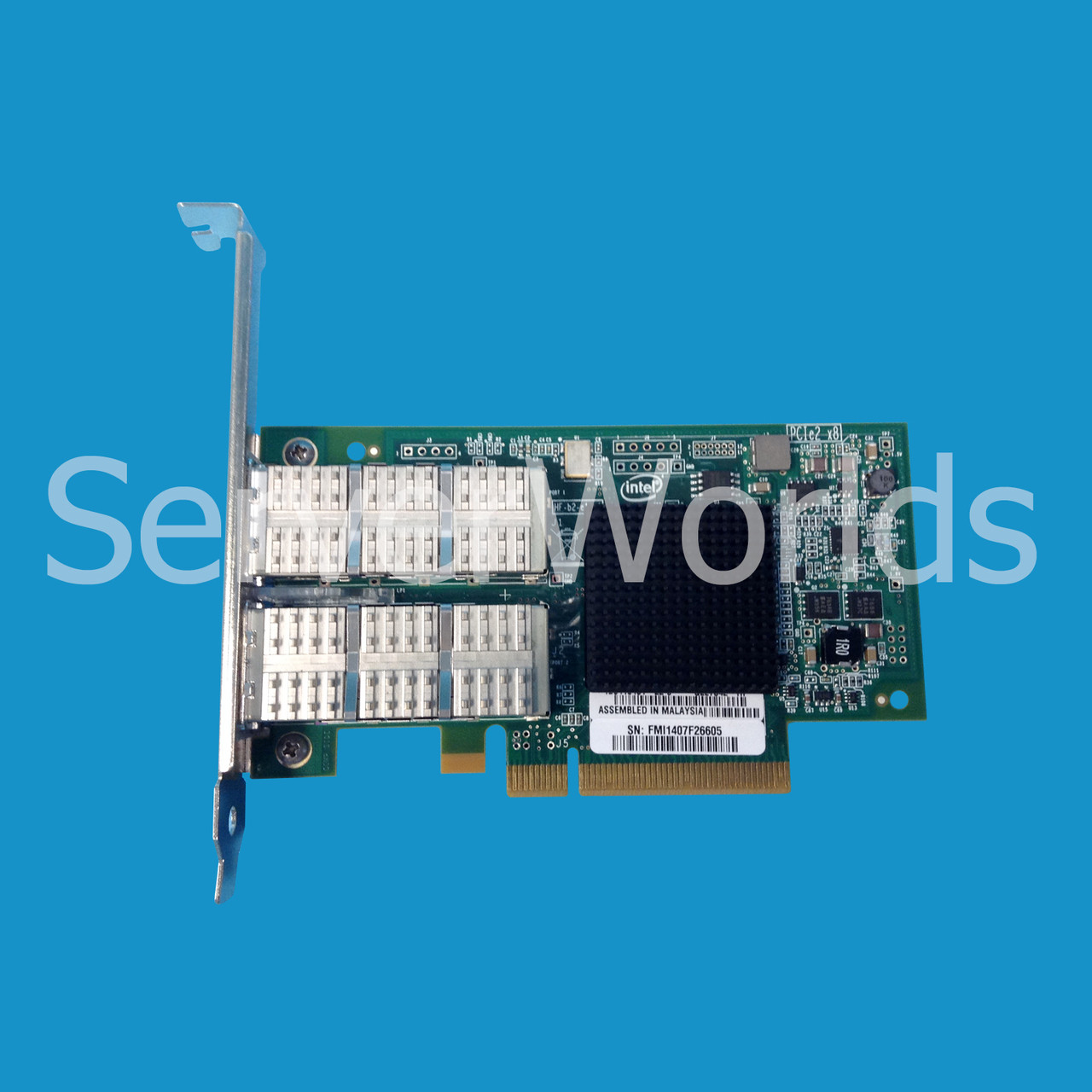 HP 708074-001 QLogic 4X PCIe Dual Port  583211-B21, 584000-001