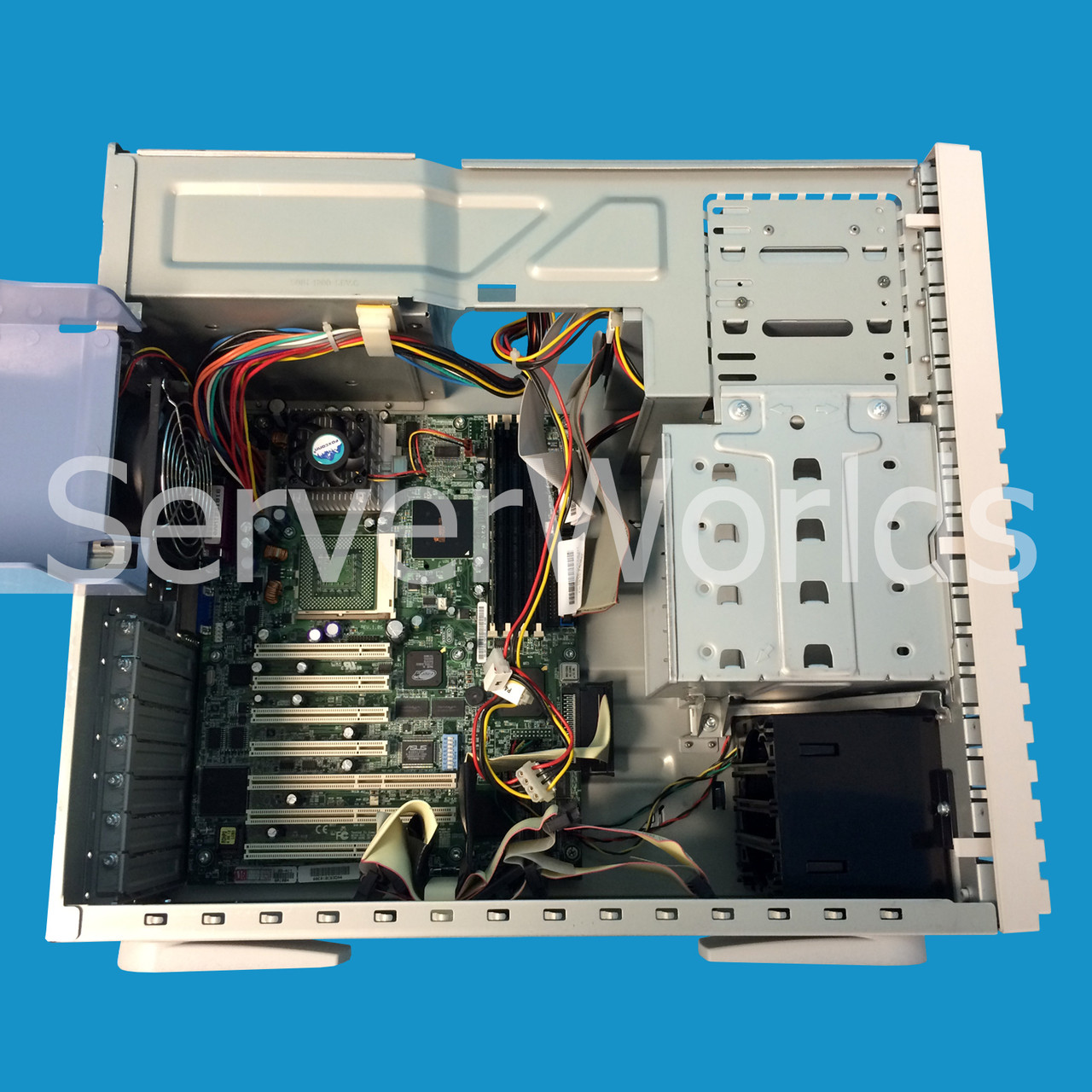 Refurbished HP NetServer E800 PIII 933MHz 128MB CD 9.1GB DDS3 P2577A