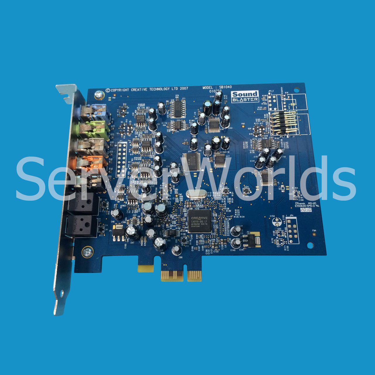 Sound Blaster SB1040 | X-Fi Xtreme 7.1 PCIe x1 Sound Card