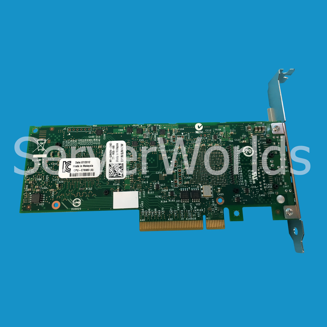 Dell JM42W Intel 10GB Dual Port X520-T2 Network Card G21371-003