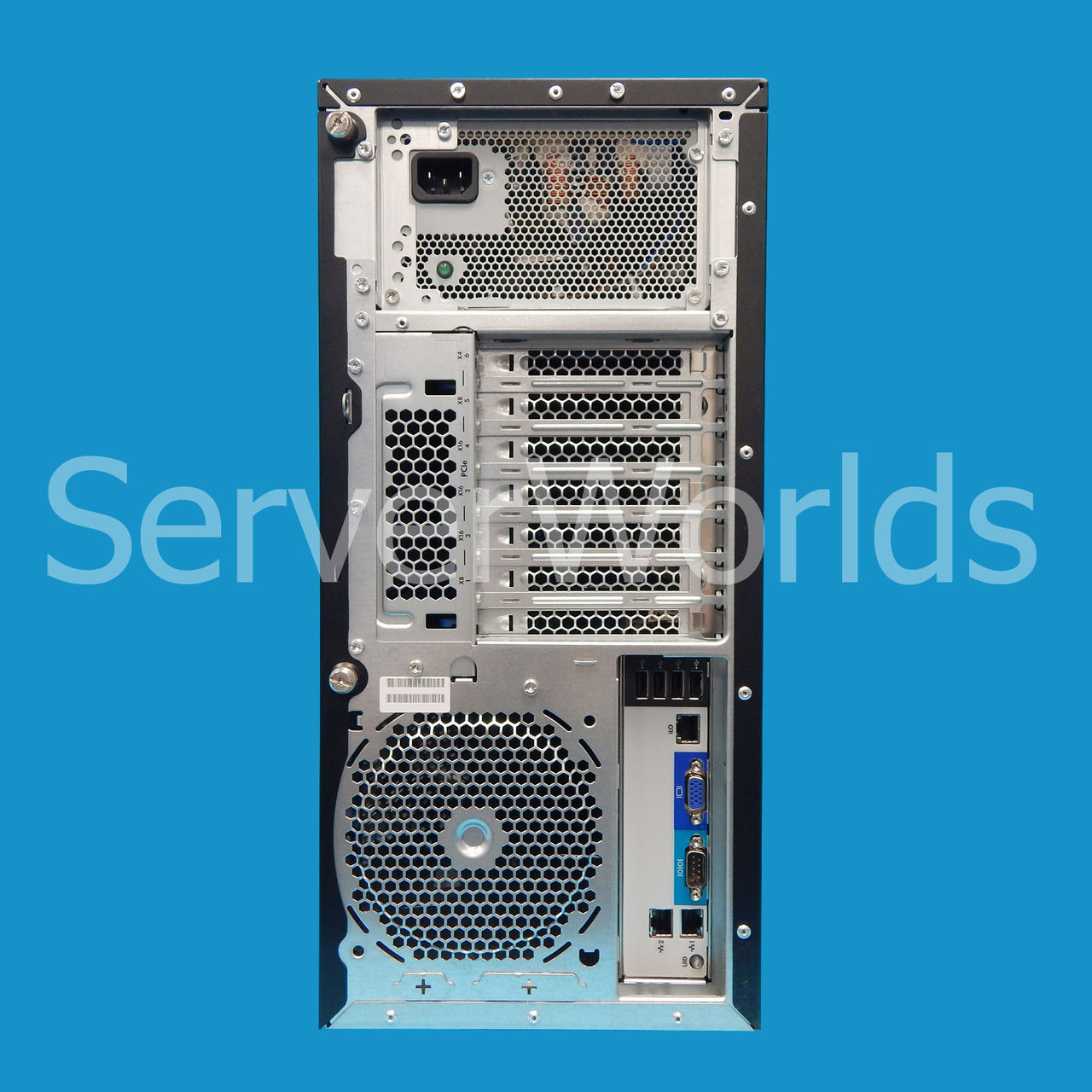 Refurbished HP 740896-B21 ML350E Gen8 V2 Hot Plug LFF CTO 740896-B21 Rear Panel