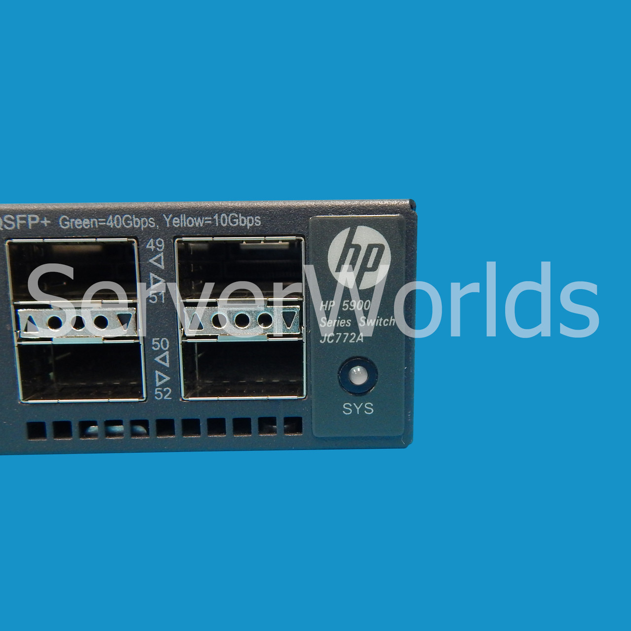 HP JC772A ProCurve 5900AF-48XG 4Q Switch