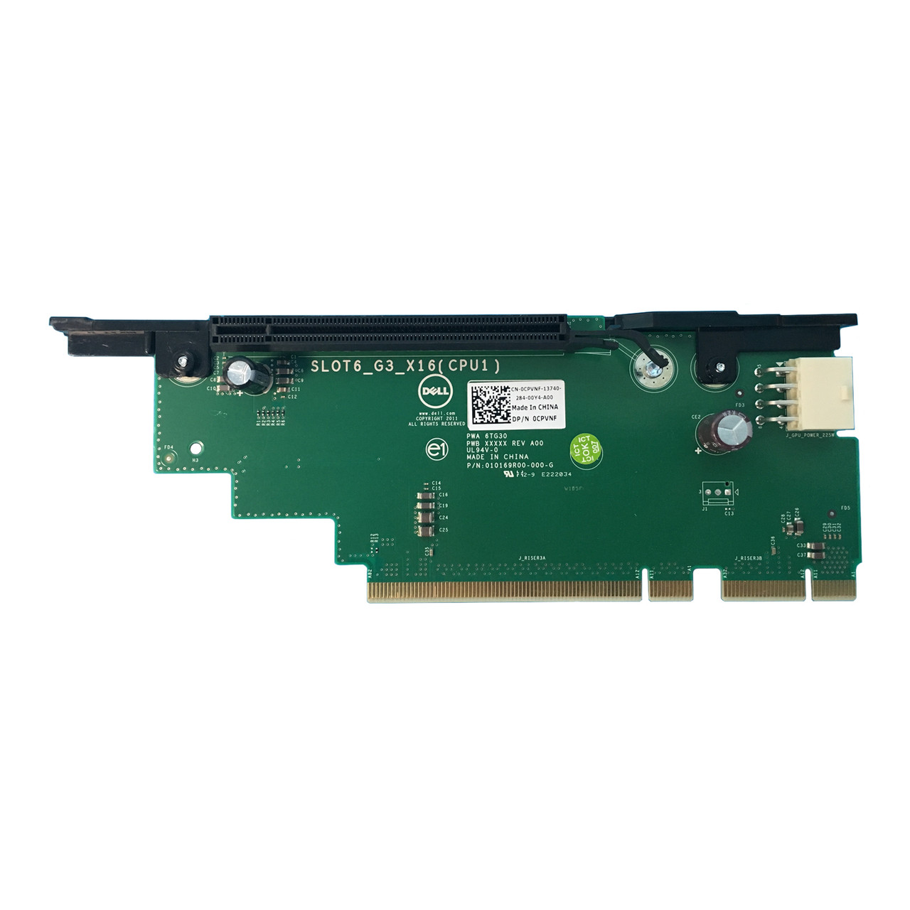 Dell CPVNF Poweredge R720 PCIe x16 Riser Board