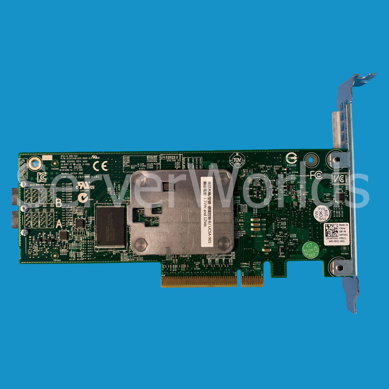 Dell 4Y5H1 Perc H330 Controller Card 0101A6100-000-G