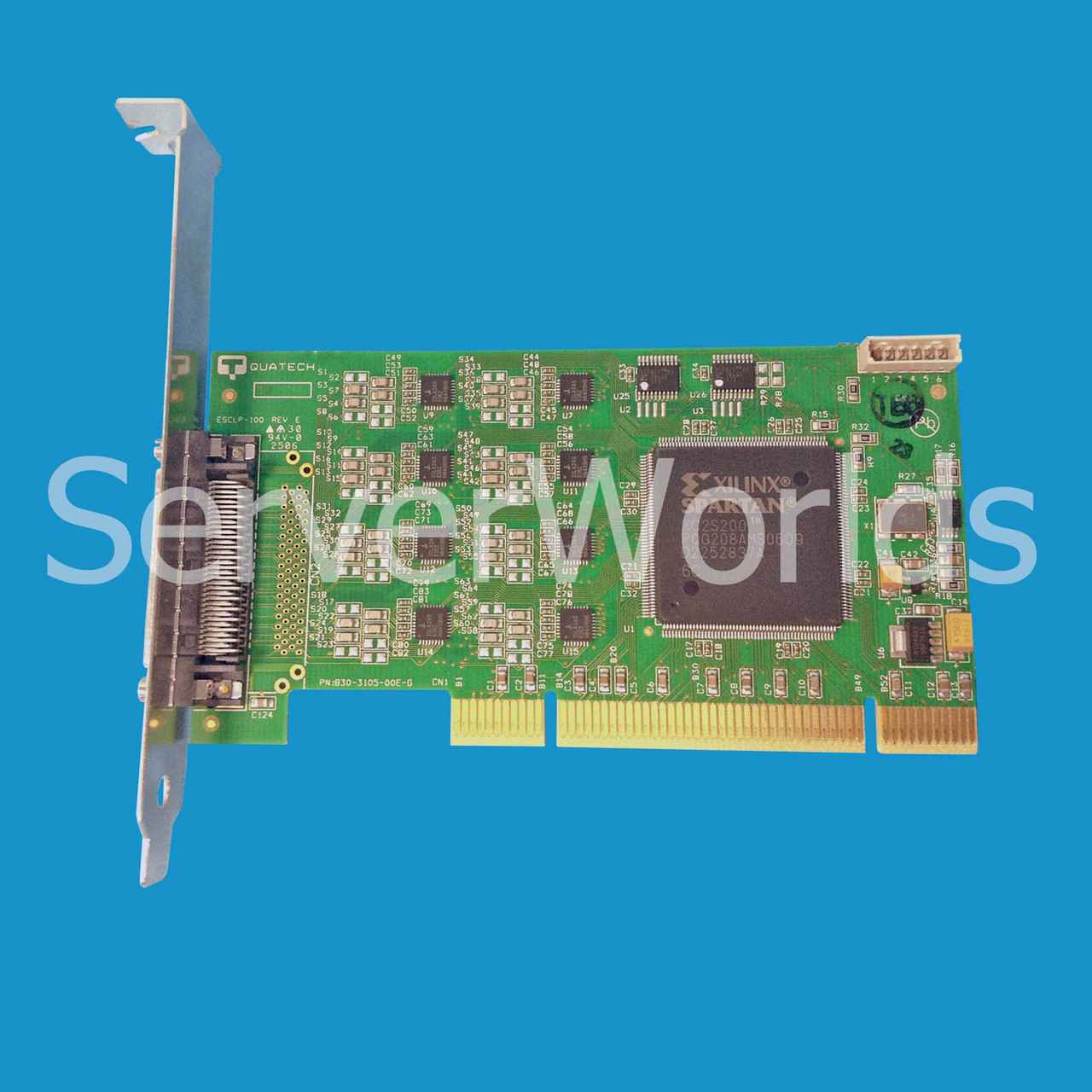 Quantech 830-3105-00E-G 8Port RS-232 Universal PCI (LP) Board