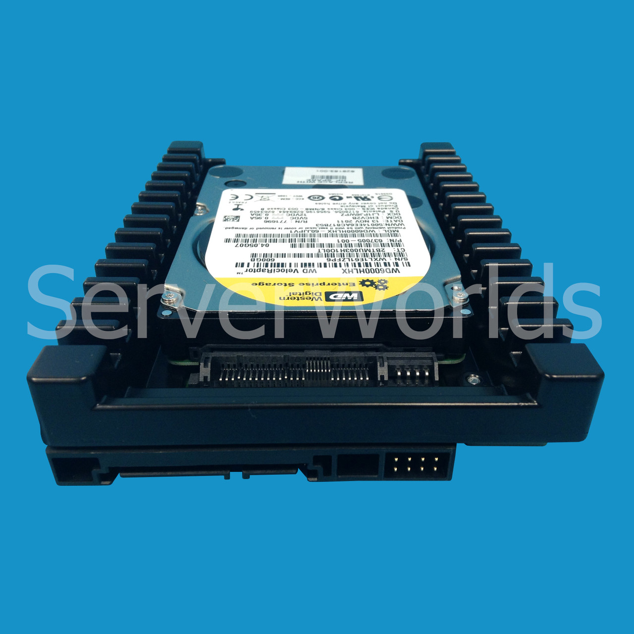 HP 629163-001 600GB 2.5" 10K SATA Raptor Drive 618499-001, 629163-001