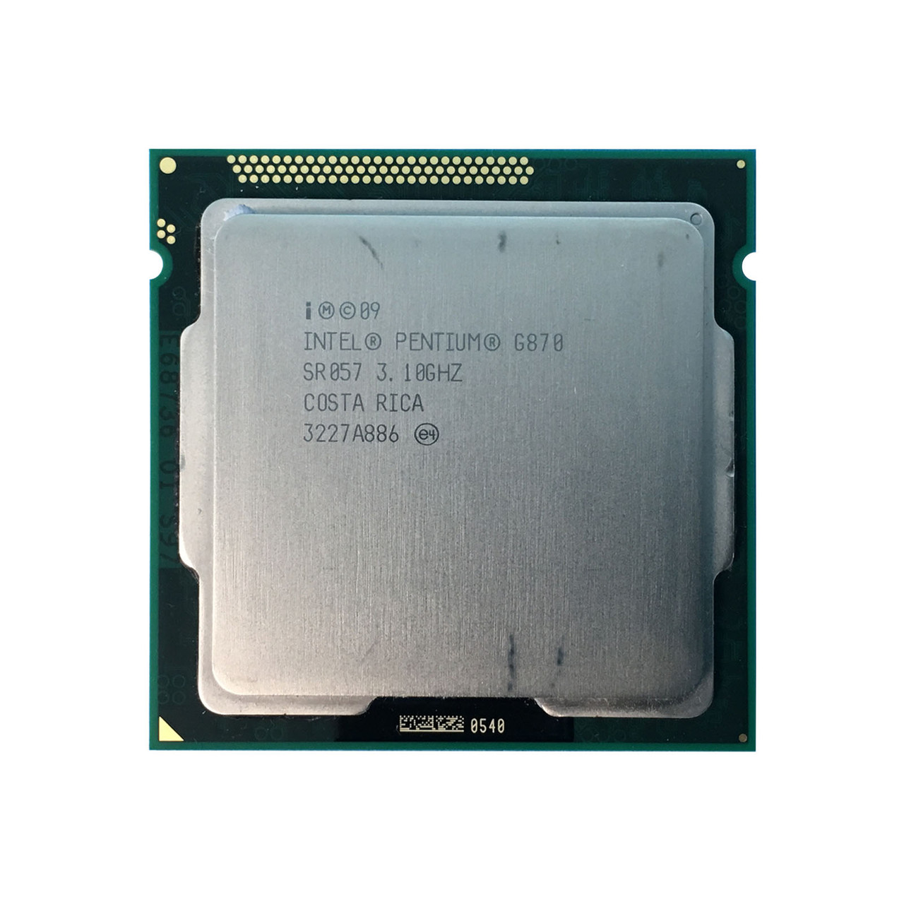 Lot De 10 Processeurs Intel Pentium G870 Dual-Core 3.1 GHz - Socket 1155, Occasion, Pour Upgrade Ou Dépannage