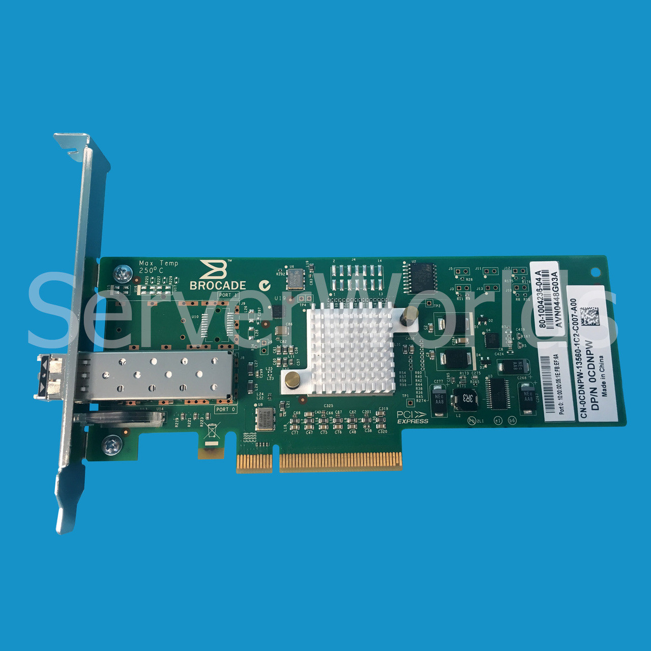 Dell CDNPW Brocade 815 8GB PCIe HBA