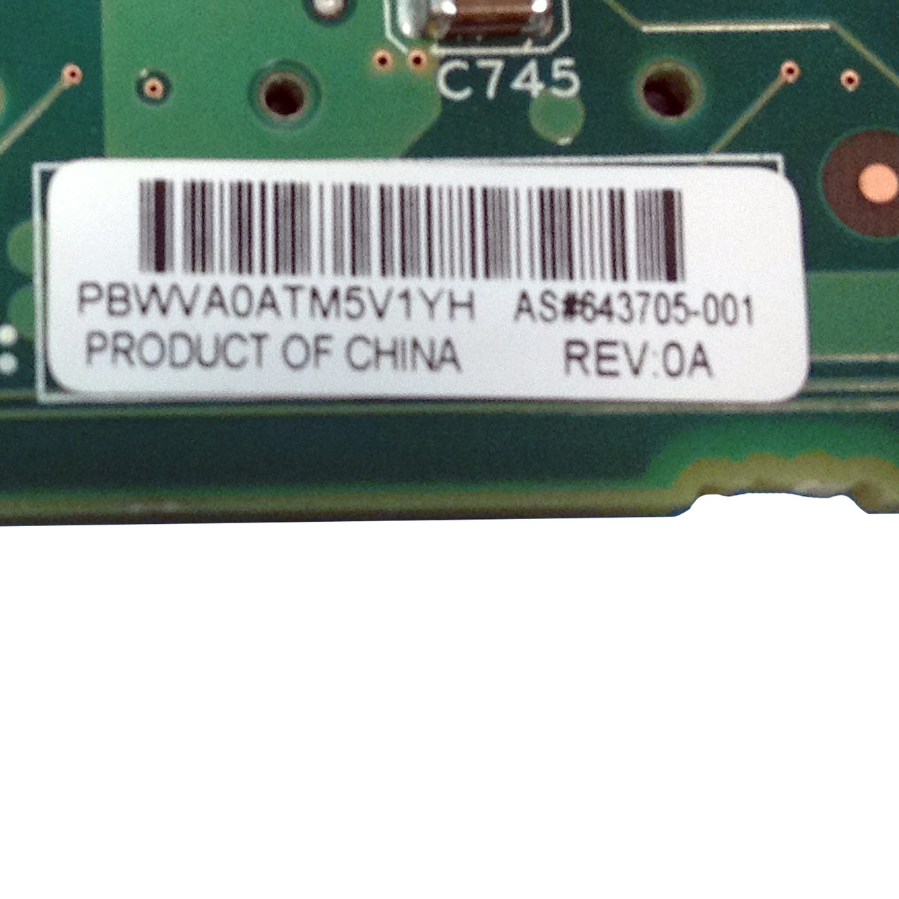 HP 643705-001 DL380e/385p Gen8 SFF Backplane Board 