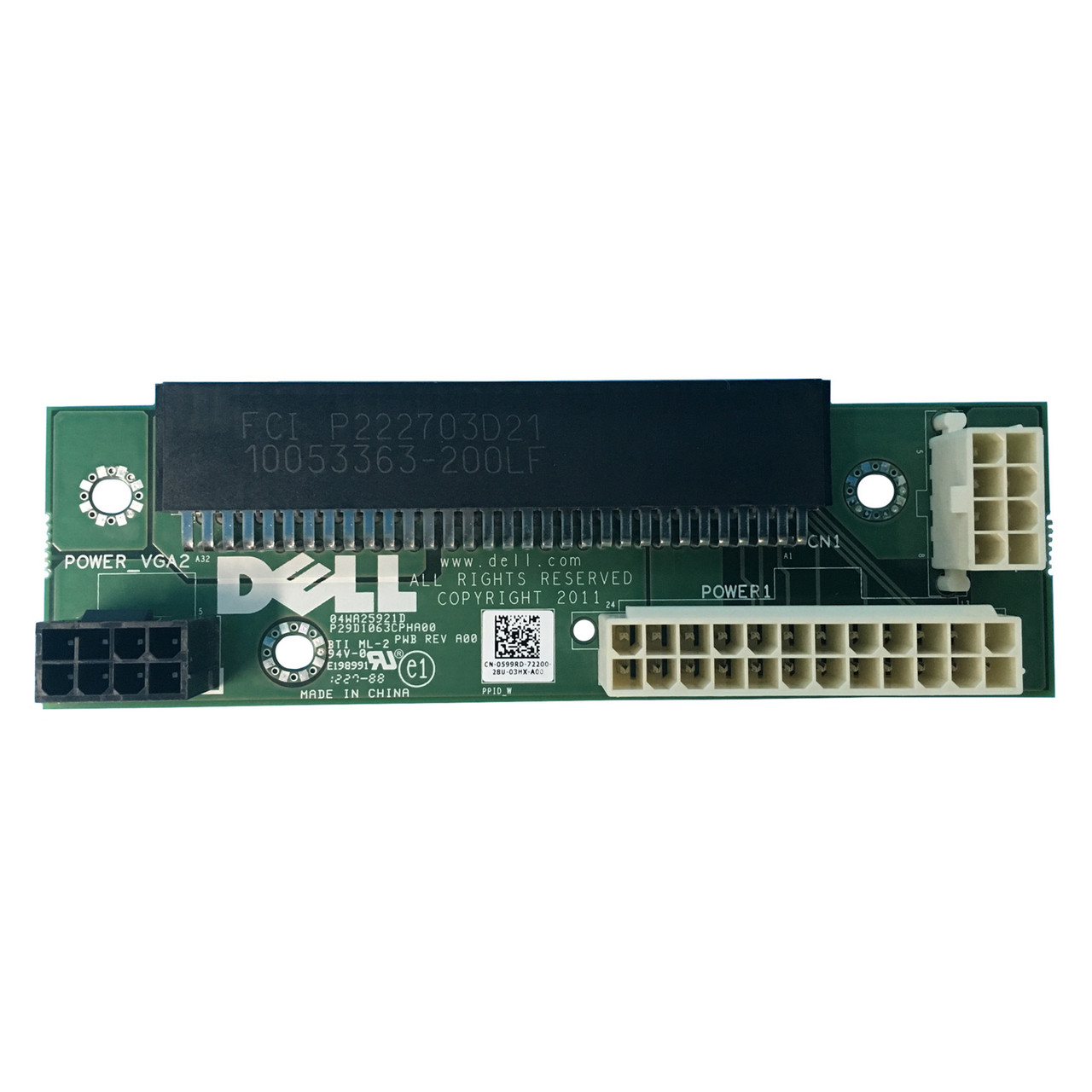 Dell 599RD | Precision T3600 T3610 Power Distribution Board