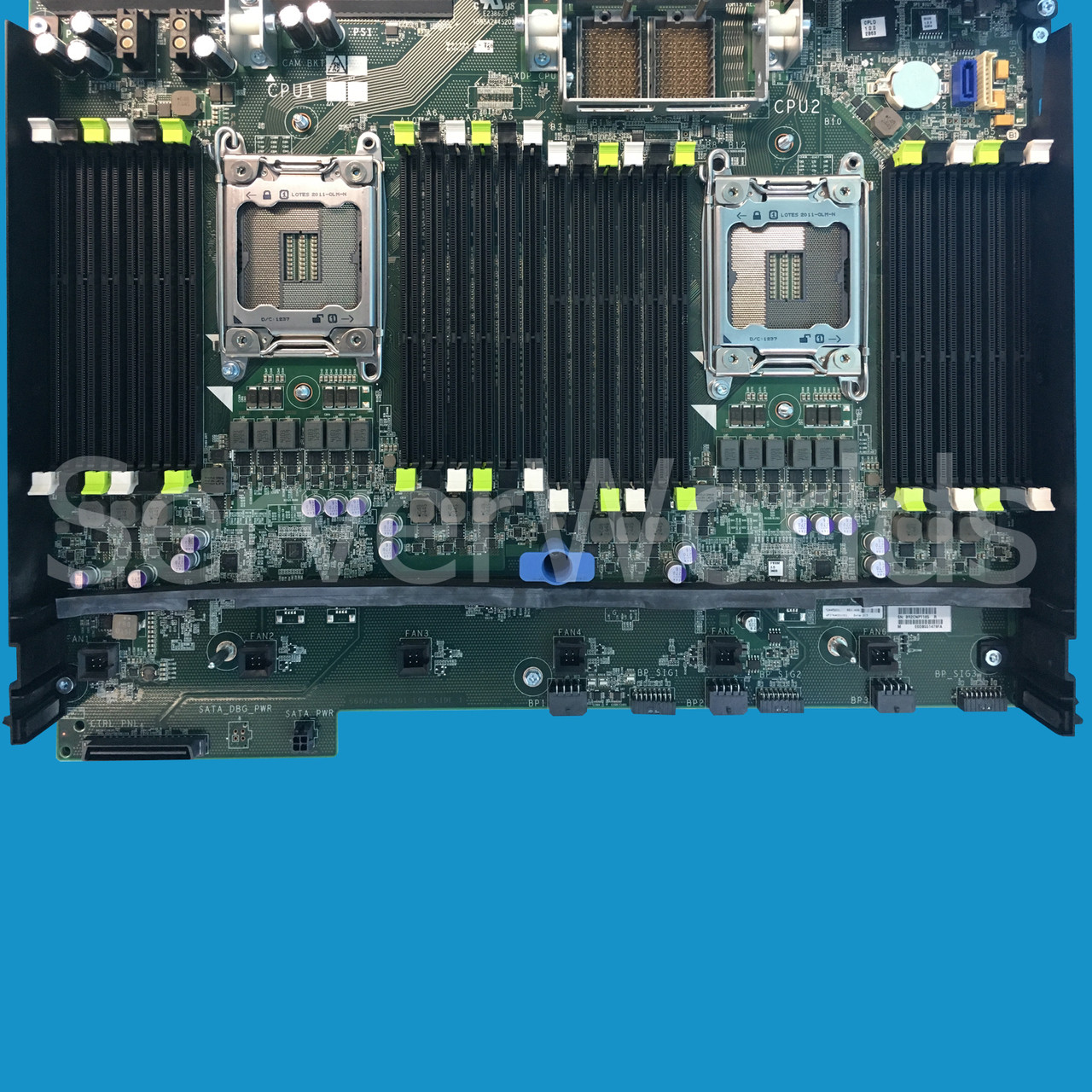 Refurbished Dell YWR73 Poweredge R820 System Board Circuitry