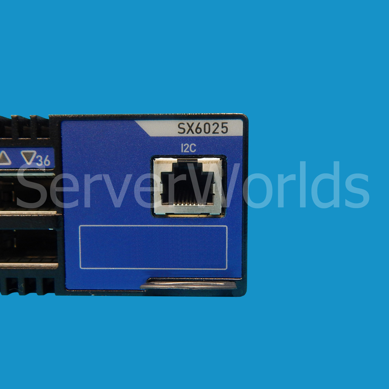 Refurbished Mellanox SX6036 36-Port QSFP FDR Managed Switch Front Port