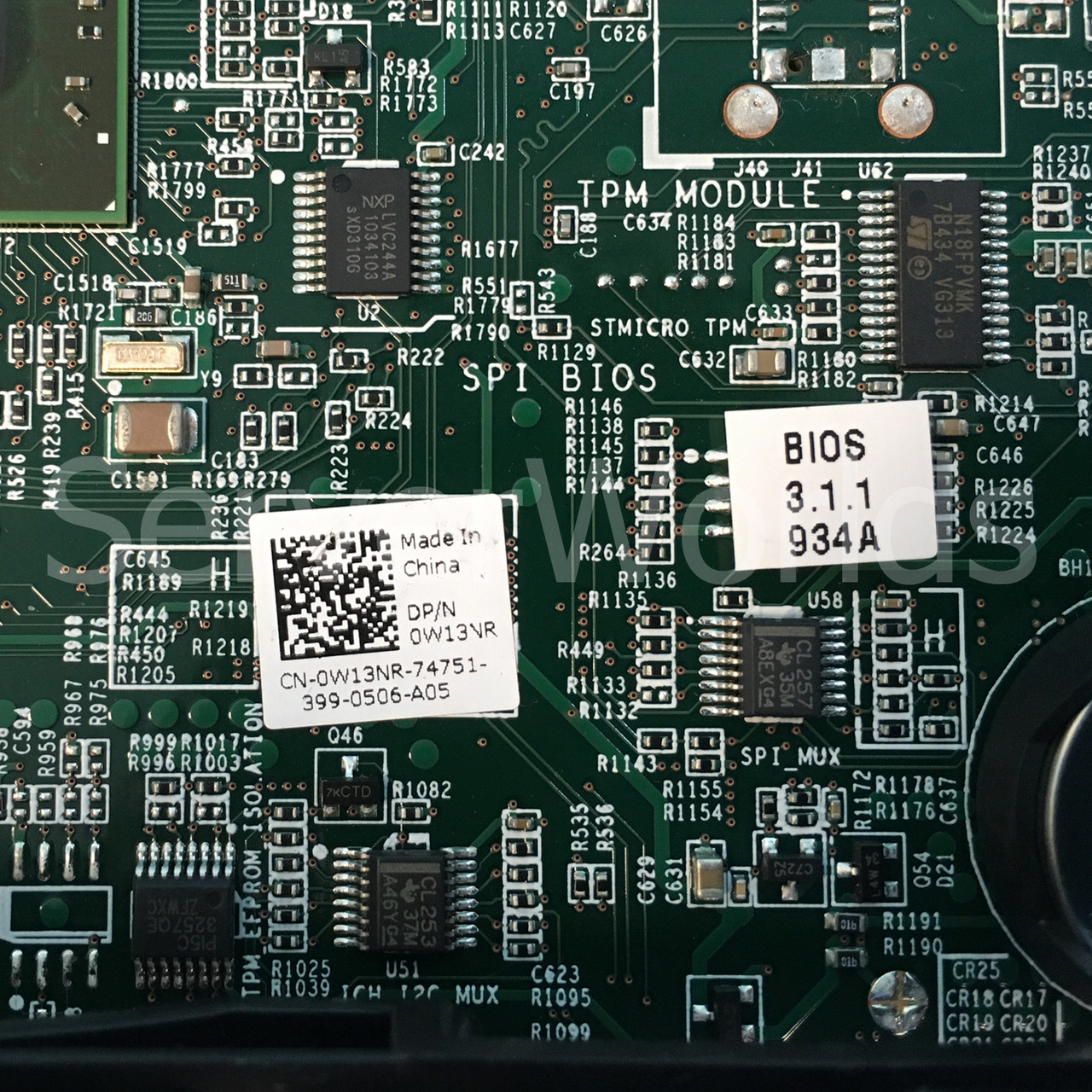 Dell W13NR Poweredge R815 I/O System Board