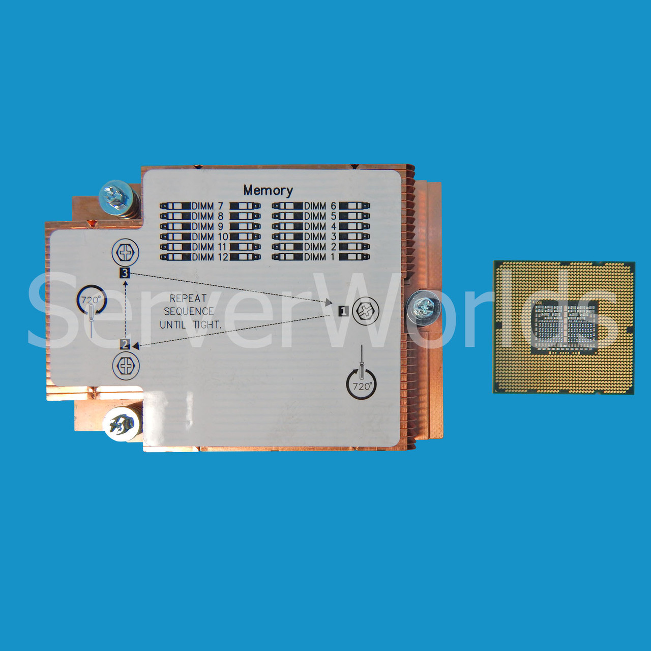IBM 81Y9325 Intel Xeon Q.C E5607 2.26Ghz Processor/Heatsink Kit
