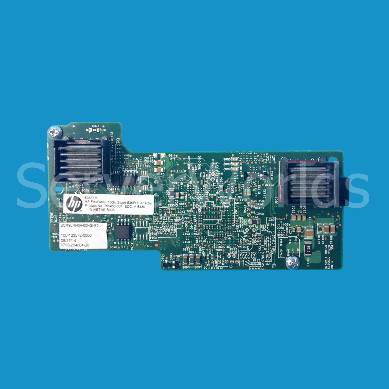 HP 766488-001 | 536FLB 2-Port 10GB NIC Card | HP 768080-001