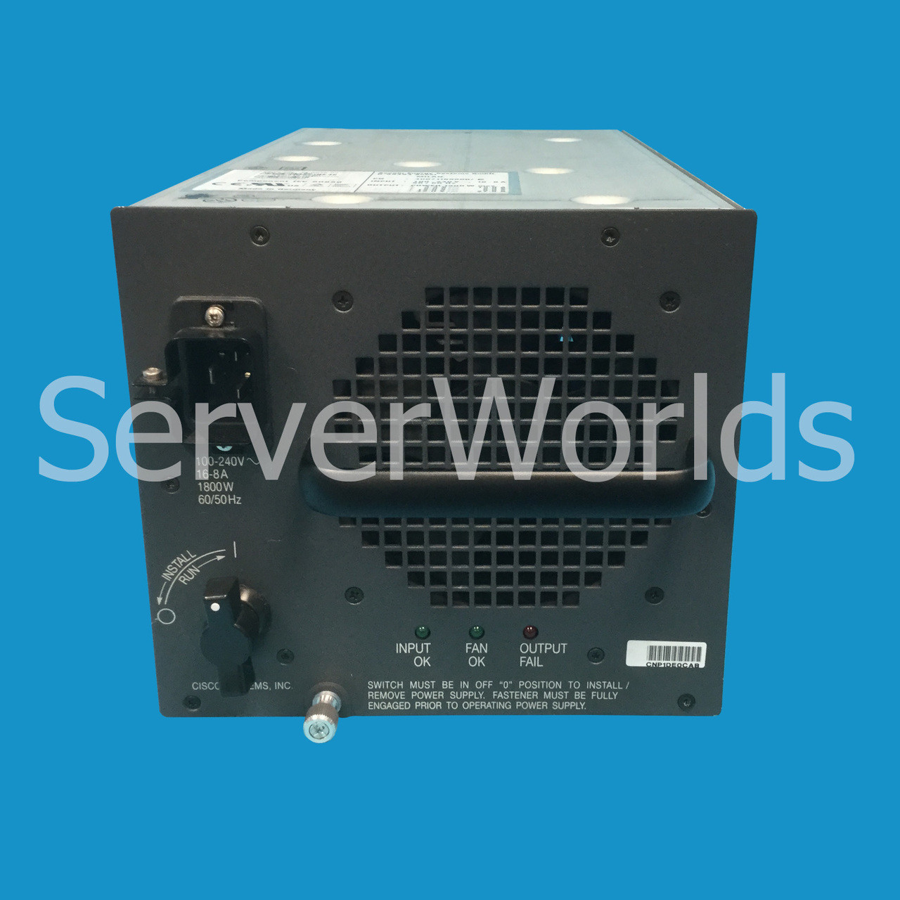 Cisco 34-0918-02 | Catalyst 6000/6500 1300W Power Supply