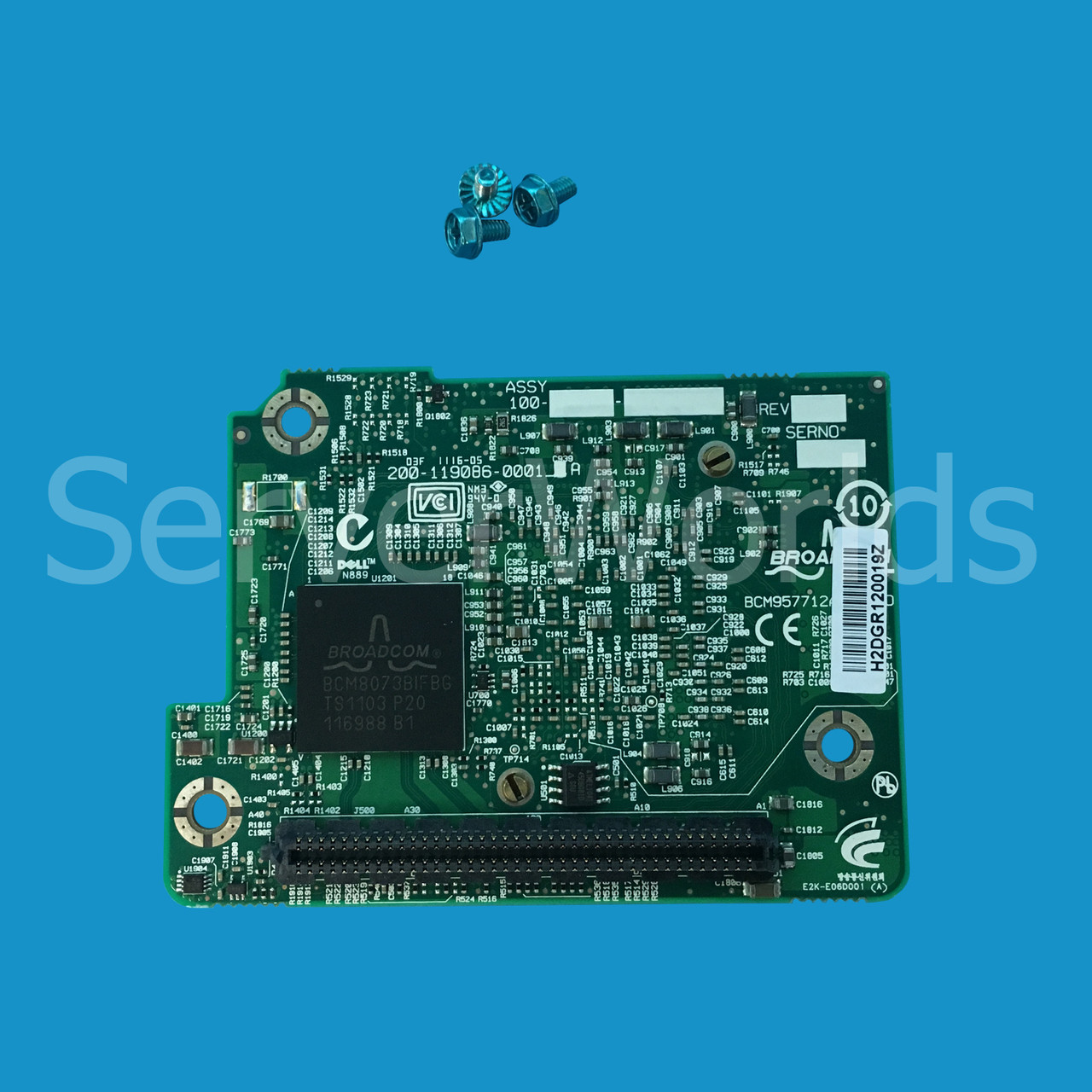 Dell H2DGR Broadcom 57712-K DP 10GB Mezzanine Card