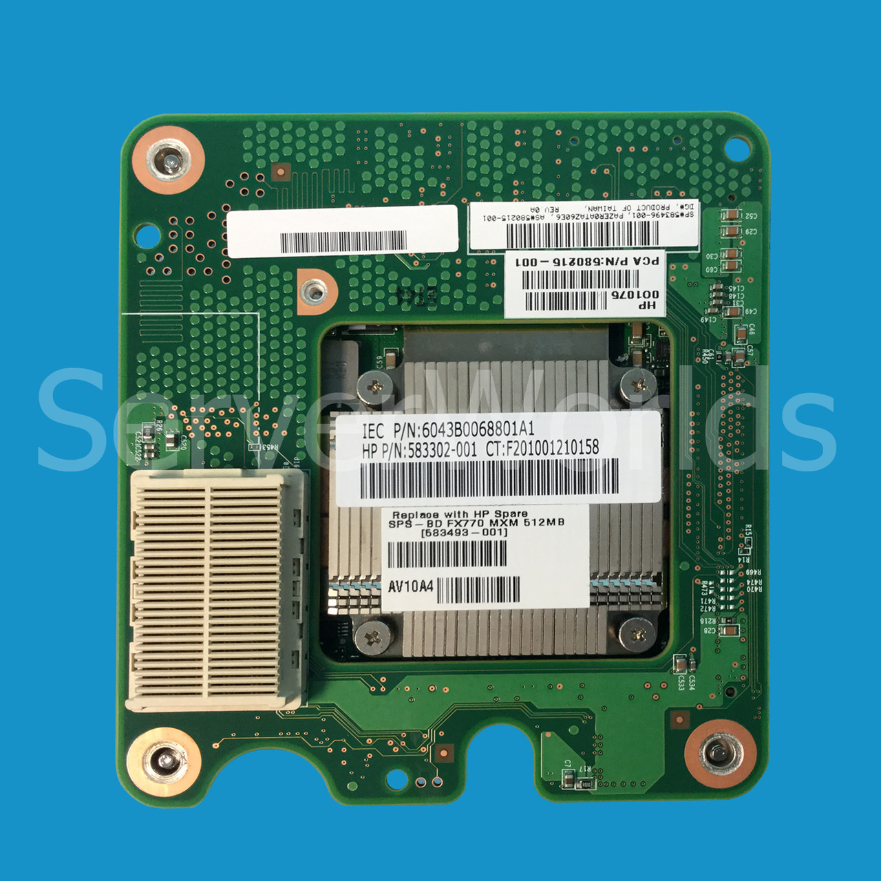 HP 583493-001 FX770 MXM Mezzanine Graphics Card