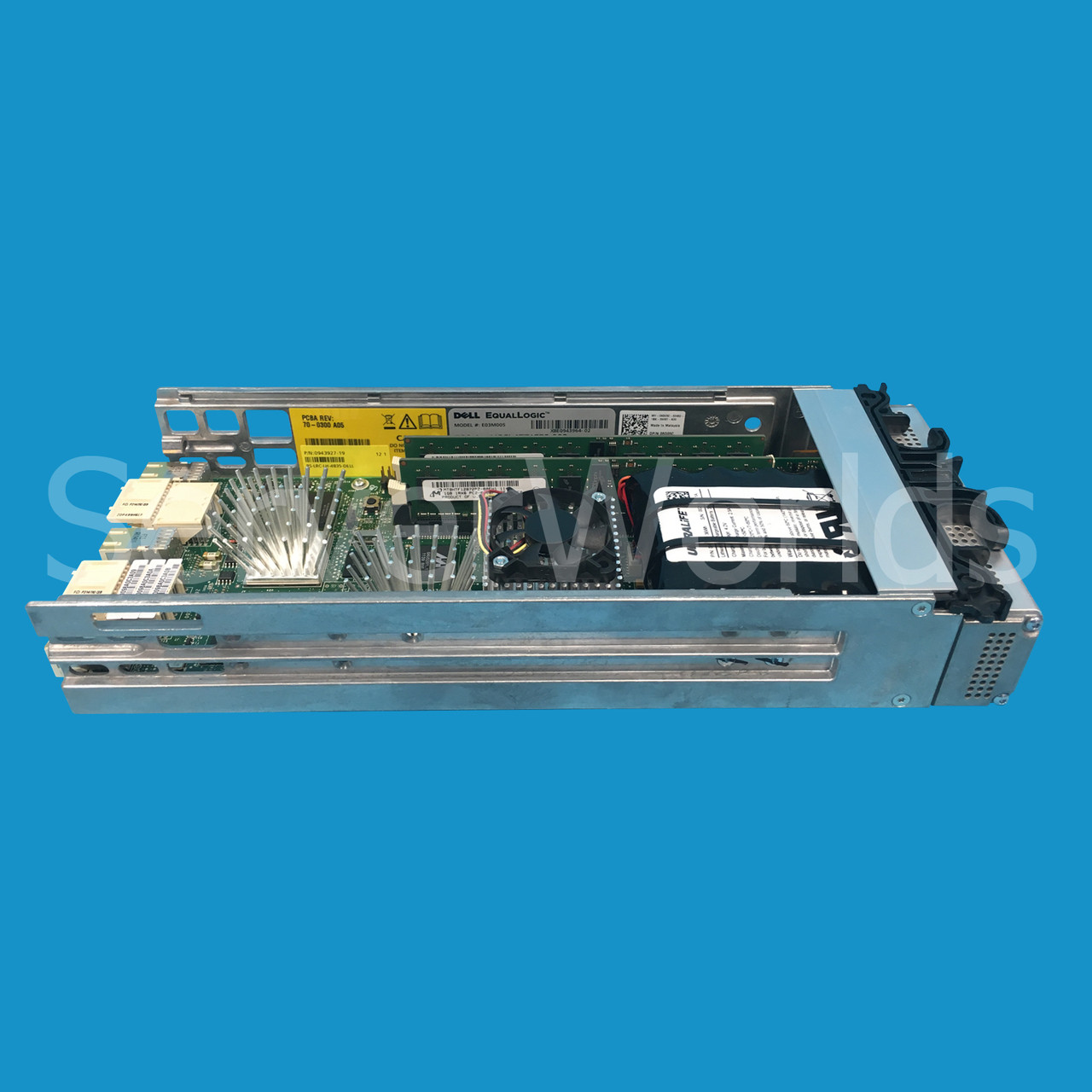 Refurbished Dell 8D05C EqualLogic Control Module 10 Side View