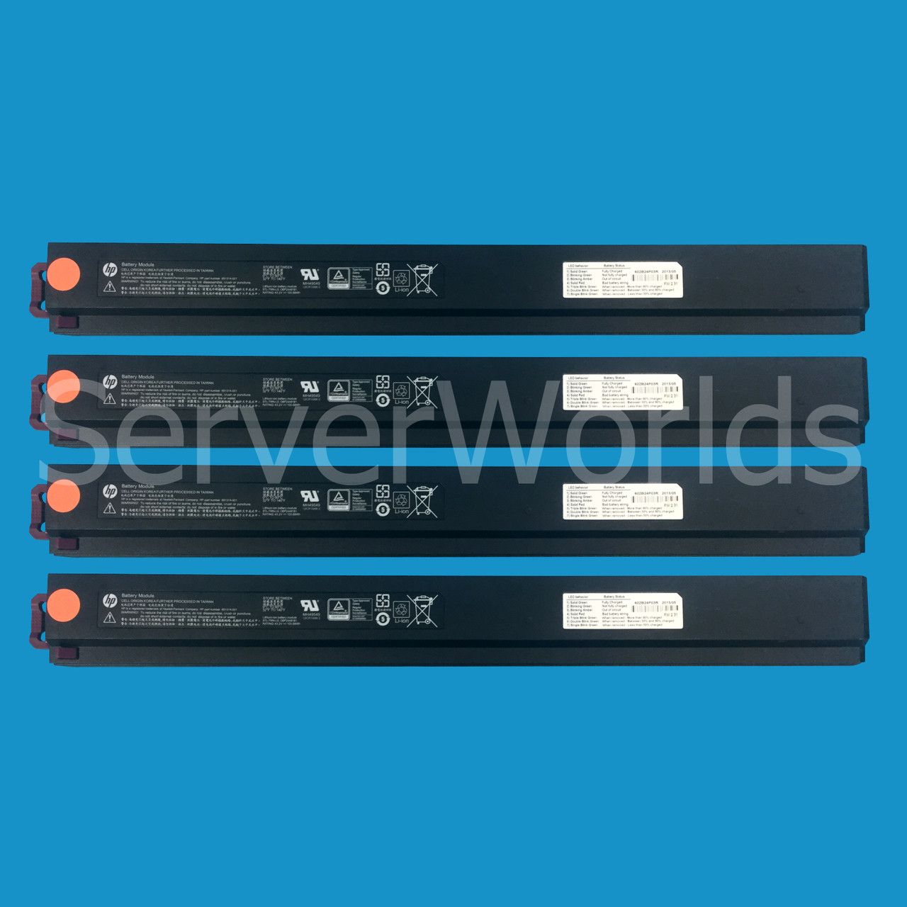 HP 750796-001 220W 40W Battery Module 4-Pack 691314-001 812961-001