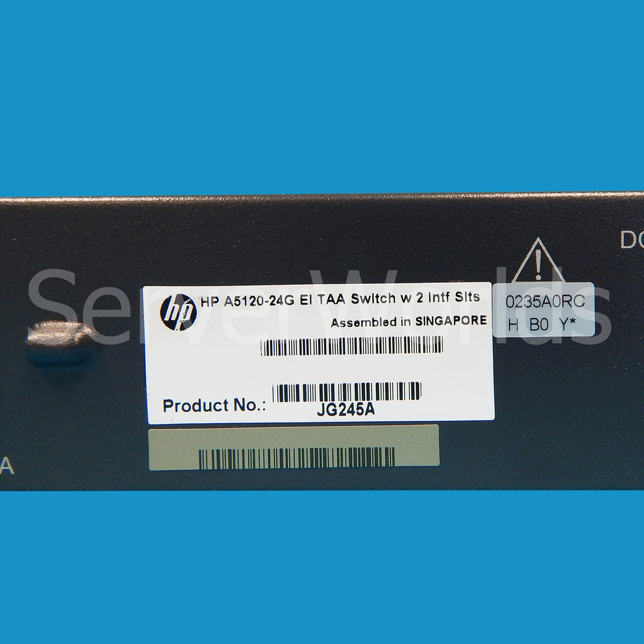 HP JG245A A5120-24G El Switch with 2 Interface Slots